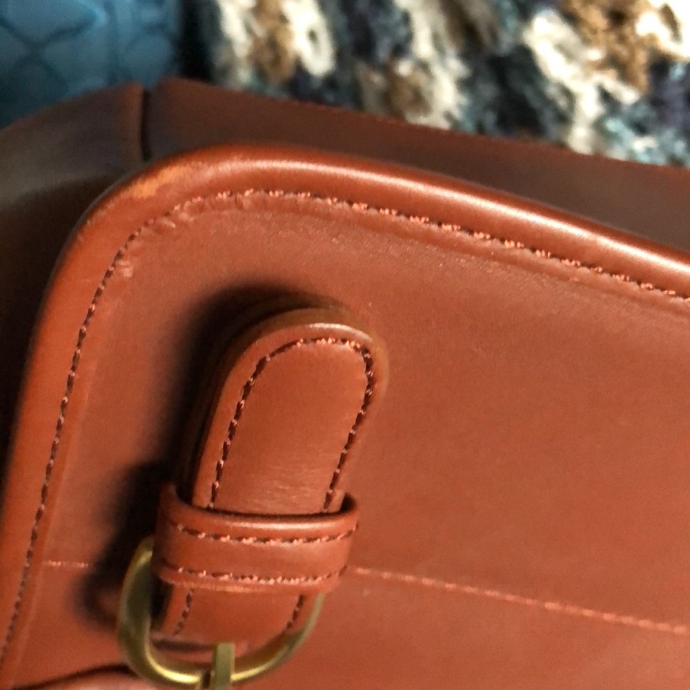 PreOwned Small Backpack Deep Tan - Picture 9 of 12